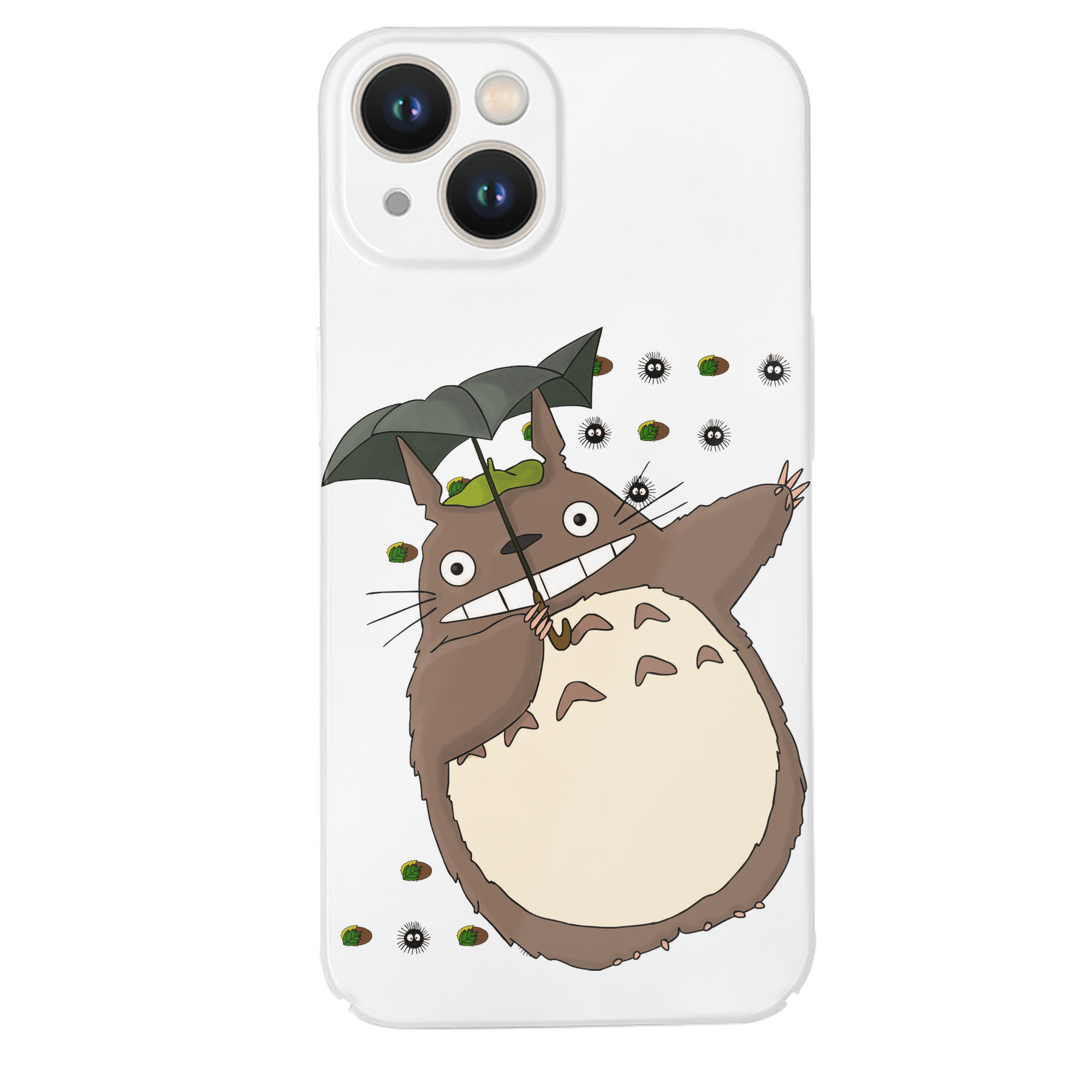（画像用） となりのトトロ 草壁メイ 草壁サツキ My Neighbor Totoro Satsuki Kusakabe Mei Kusakabe 【iPhone 14シリーズ対応】ハードケース